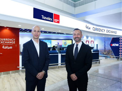 Travelex Currency exchange store in Dubai Airport